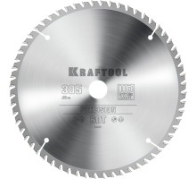 KRAFTOOL Precision, 305 х 30 мм, 60Т, пильный диск по дереву (36952-305-30)