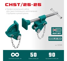 KRAFTOOL CHST/25-25, на профиль 25 х 50 мм, набор головок для струбцины (32304)