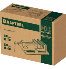 KRAFTOOL 100 мм, станочные сверлильные тиски (32715-100)