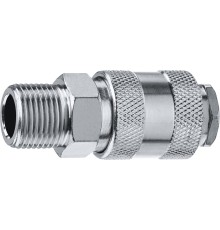 ЗУБР 3/8″M - рапид муфта, переходник, Профессионал (64911-3/8)