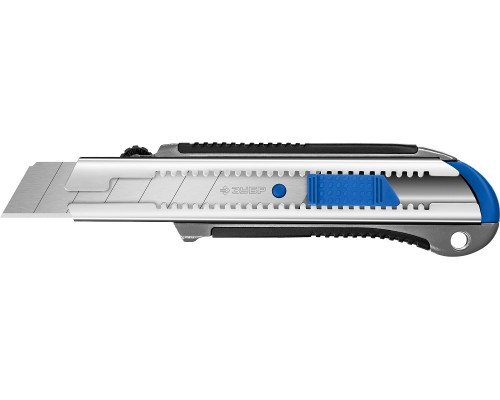 ЗУБР ТИТАН-25, 25 мм, металлический нож с автостопом, Профессионал (09180)