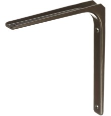 STAYER 250 х 300 х 1.4 мм, коричневый, уголок-кронштейн (37413-3)