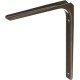 STAYER 250 х 300 х 1.4 мм, коричневый, уголок-кронштейн (37413-3)