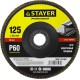 STAYER 125 мм, P60, КЛТ, круг лепестковый торцевой, Professional (36581-125-060)