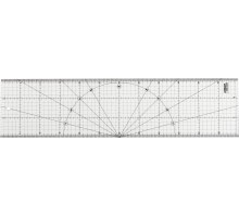 OLFA 150 х 600 мм, разметочная метрическая линейка (OL-MQR-15x60)