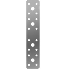 ЗУБР КП-2.0, 180 x 35 x 2 мм, цинк, крепежная пластина (310236-180-35)