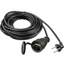 ЗУБР ПВС-315-Ш, ПВС, 3 х 1.5 мм2, 10 м, IP44, 3500 Вт, силовой удлинитель-шнур, Профессионал (55020-10)