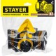 STAYER HF-6000, два фильтра A1 в комплекте, респиратор противогазовый, Professional (11175)