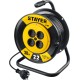 STAYER S-207, ПВС, 2 х 0.75 мм2, 30 м, 2200 Вт, удлинитель на катушке (55073-30)