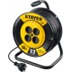 STAYER S-207, ПВС, 2 х 0.75 мм2, 50 м, 2200 Вт, удлинитель на катушке (55073-50)