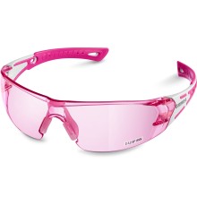 GRINDA GR-7, открытого типа, розовые, защитные очки с двухкомпонентными дужками, PROLine (11059)