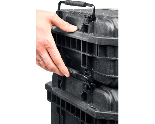 KETER GEAR ORGANIZER, 560 х 345 х 128 мм, (22″), пластиковый ящик-органайзер с 7 съемными ячейками (38374)