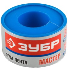 ЗУБР 0.1 мм х 25 мм х15 м, 0.40 г/см3, ФУМ лента (12373-25-040)