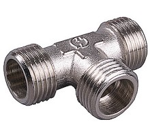 GENERAL FITTINGS наружная резьба 3/4″, никель, тройник (51051-3/4)