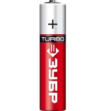 ЗУБР Turbo, ААА х 2, 1.5 В, алкалиновая батарейка (59211-2C)