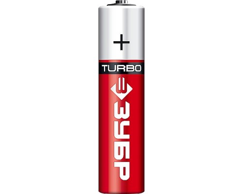 ЗУБР Turbo, ААА х 2, 1.5 В, алкалиновая батарейка (59211-2C) ЗУБР Turbo, ААА х 2, 1.5 В, алкалиновая батарейка (59211-2C)