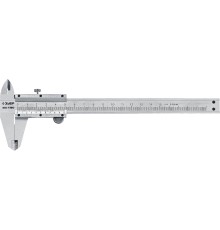 ЗУБР ШЦ-1-150, 150 мм, стальной штангенциркуль, Профессионал (34514-150)