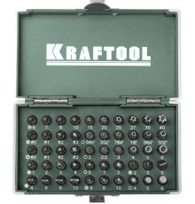 KRAFTOOL X-Drive, 50 шт, набор кованых торсионных бит (26065-H50)