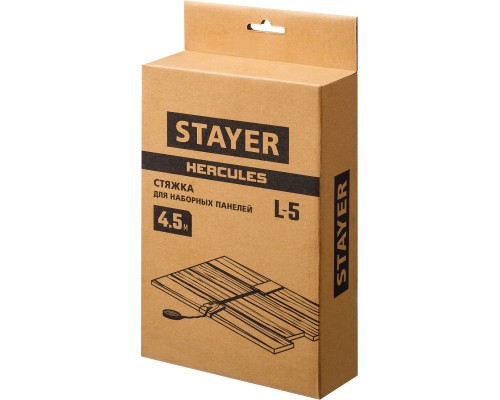 STAYER 4.5 м, стяжка для ламинатных полов, Professional (32230)