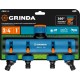 GRINDA TS-4, 3/4″ - 1″, четырехканальный, с внутренней резьбой, поливочные распределители, PROLine (8-426313)