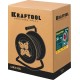 KRAFTOOL K-315, КГ, 3 x 1.5 мм2, 50 м, 3700 Вт, IP44, силовой удлинитель на стальной катушке (55085-50)