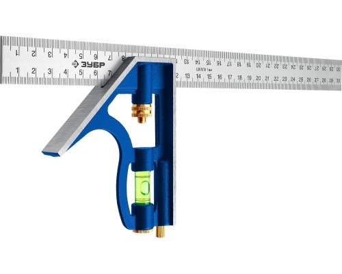 ЗУБР 300 мм, комбинированный угольник, Профессионал (3436)