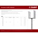 ЗУБР ОС-U, 141 x 120 x 60 мм, U-образное основание столба (310286-140)