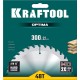 KRAFTOOL Optima, 300 х 32 мм, 48Т, пильный диск по дереву (36951-300-32)