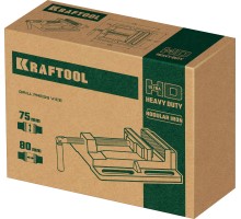 KRAFTOOL 75 мм, станочные сверлильные тиски (32715-75)