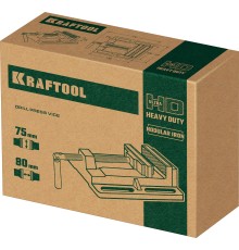 KRAFTOOL 75 мм, станочные сверлильные тиски (32715-75)