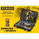 STAYER UNIVERSAL 83, 83 предм., (1/2″+ 1/4″), универсальный набор инструмента, Professional (27710-H83)