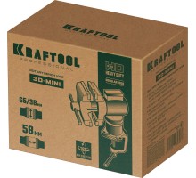 KRAFTOOL 3D-Mini, 65/38 мм, многофункциональные настольные тиски (32714-65)