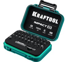 KRAFTOOL Impact-32, 32 шт, набор ударных бит (26066-H32)