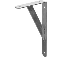 STAYER 250 х 150 х 30 х 4 мм, оцинкованный, усиленный уголок-кронштейн (37420-5)