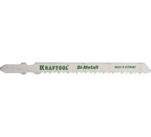 KRAFTOOL T127DF, EU-хвост., по мягкому металлу Bi-Met, шаг 3 мм, 75 мм, 2 шт, полотна для лобзика (159556-3)