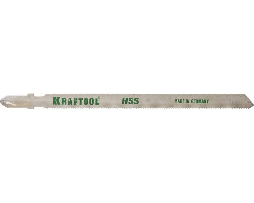 KRAFTOOL T318A, EU-хвост., по металлу HSS, шаг 1.2 мм, 110 мм, 2 шт, полотна для лобзика (159552-1.2)