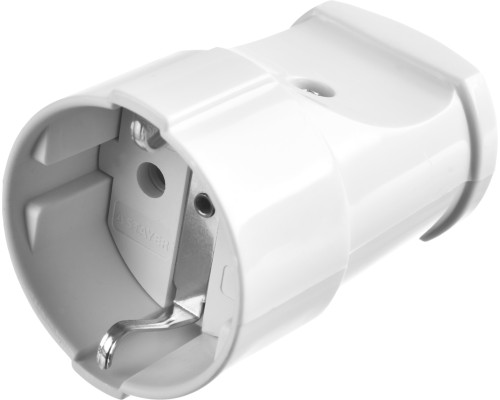 STAYER MAXElectro, 16 A, белая, электрическая розетка (55180-W) STAYER MAXElectro, 16 A, белая, электрическая розетка (55180-W)