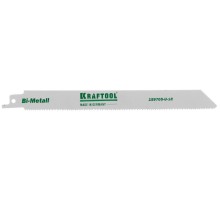 KRAFTOOL S1122VF, по дереву и металлу, Bi-Met, шаг 1.8-2.5 мм, 180 мм, полотно для сабельной пилы (159705-U-18)