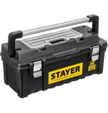 STAYER JUMBO-26, 650 x 280 x 270 мм, (26″), пластиковый ящик для инструментов, Professional (38003-26)