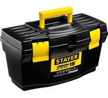 STAYER ORION-19, 480 х 250 х 240 мм, (19″), пластиковый ящик для инструментов (38110-18)