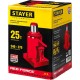 STAYER RED FORCE, 25 т, 240 - 375 мм, бутылочный гидравлический домкрат, Professional (43160-25)