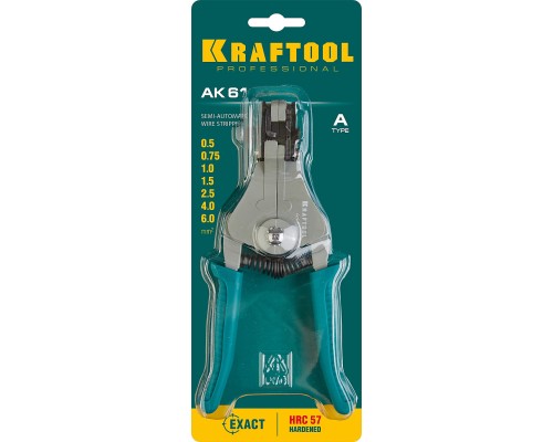 KRAFTOOL АК-5, 0.5 - 6 мм2, полуавтоматический стриппер (22683)