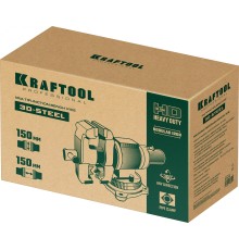 KRAFTOOL 3D-Steel, 150 мм, слесарные тиски (32704-150)