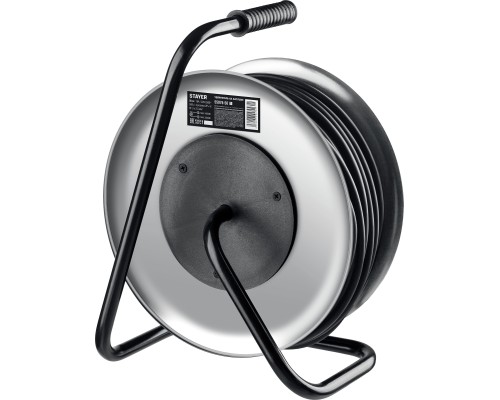 STAYER PRO-325, КГ, 3 х 2.5 мм2, 50 м, 4000 Вт, IP44, силовой удлинитель на стальной катушке (55076-50) STAYER PRO-325, КГ, 3 х 2.5 мм2, 50 м, 4000 Вт, IP44, силовой удлинитель на стальной катушке (55076-50)