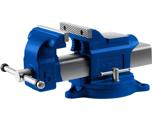 ЗУБР 125 мм, слесарные тиски, Профессионал (32703-125)