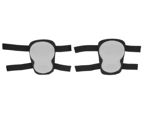 ЗУБР МАСТЕР двойная пластиковая накладка, противоскользящая поверхность, наколенники защитные (11525)
