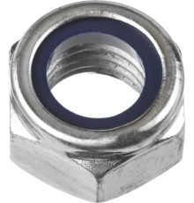 ЗУБР DIN 985, кл. пр. 6, M20, цинк, 5 кг, самостопорящаяся гайка с нейлоновым кольцом (303580-20)