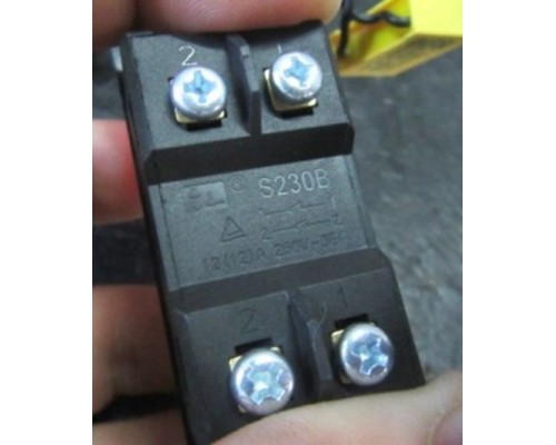 Выключатель S230B 12(12)A 250V ~ 5E4