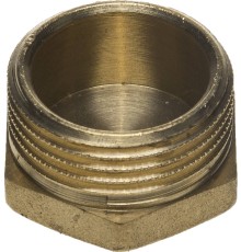 GENERAL FITTINGS 1″, наружная резьба латунь, заглушка (51098-S-1)