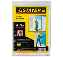 STAYER 4 м, 5 м, 7 мкм, защитная укрывочная пленка (1225-07-05)